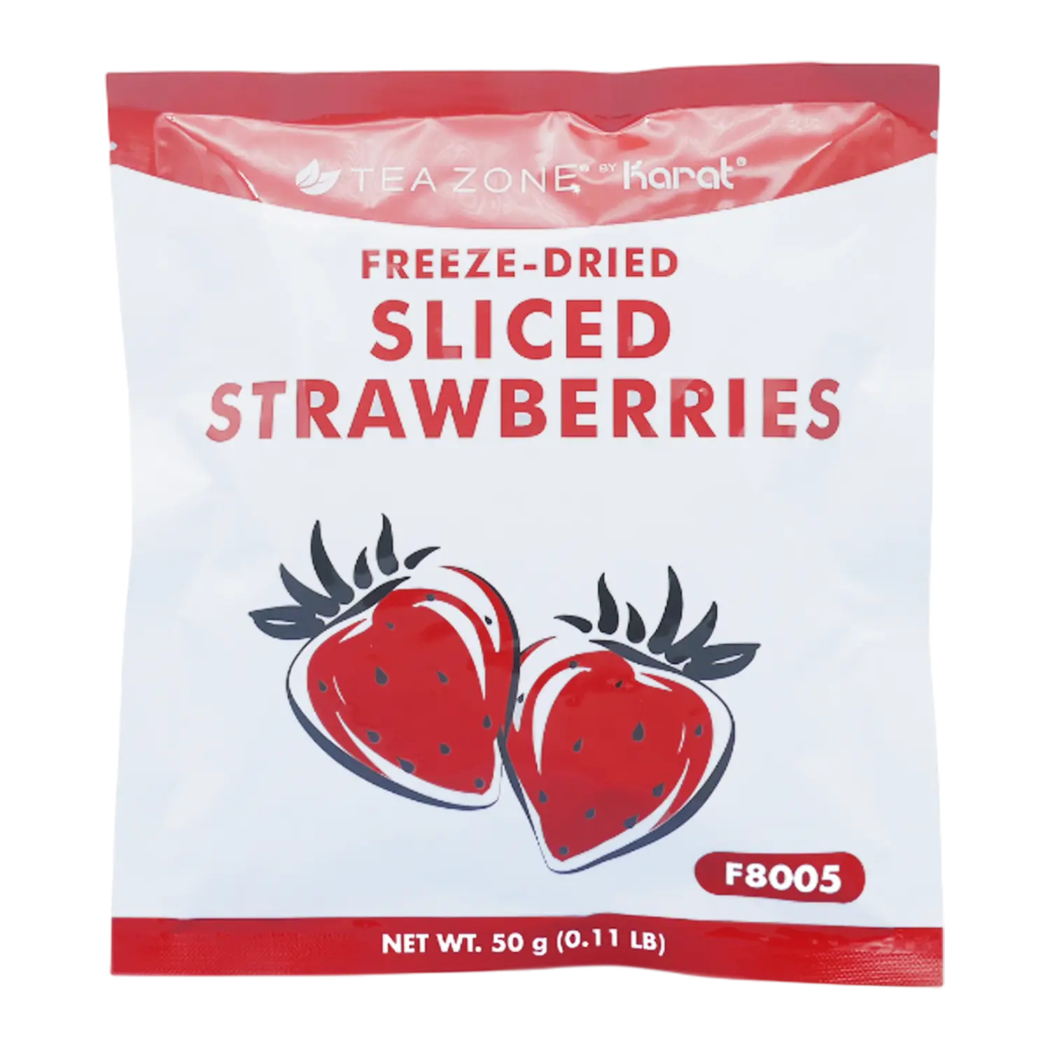 Tea Zone Freeze-Dried Strawberry, Sliced - Bag Tea Zone Freeze-Dried Strawberry, Sliced - Bag