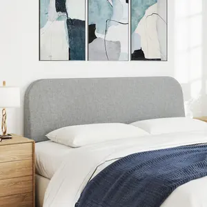 Queen Size Headboard Only-No Assembly, Upholstered Headboard Queen/Full/King/Twin Size Chenille Fabric Modern Style Headboards Extra-Thick