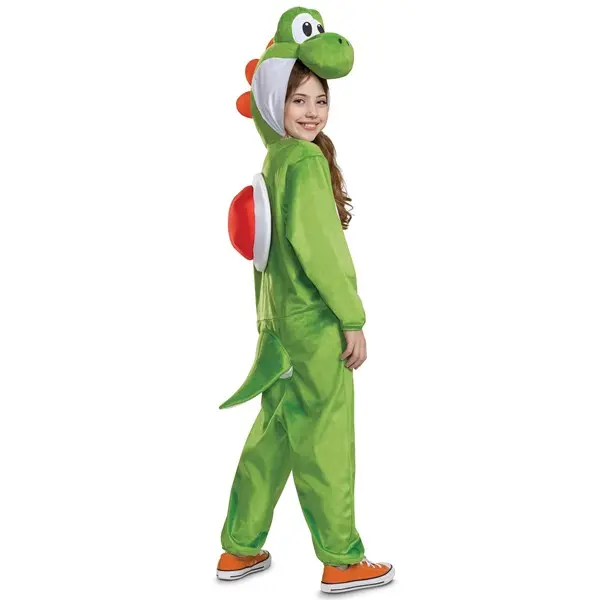 Kid's Super Mario Bros Yoshi Hooded Jumpsuit