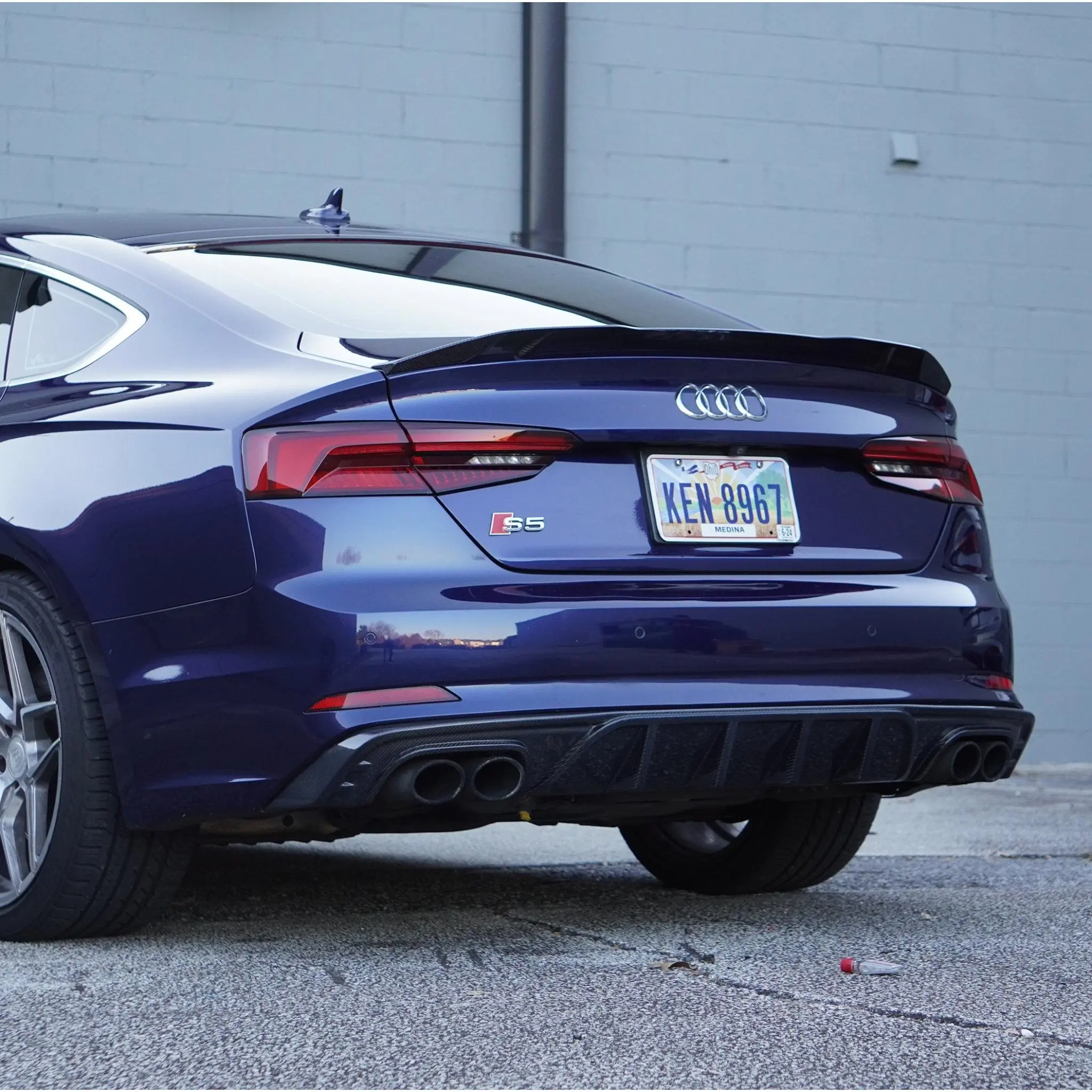 Audi S5 B9 Carbon Fiber Diffuser Audi S5 B9 Carbon Fiber Diffuser