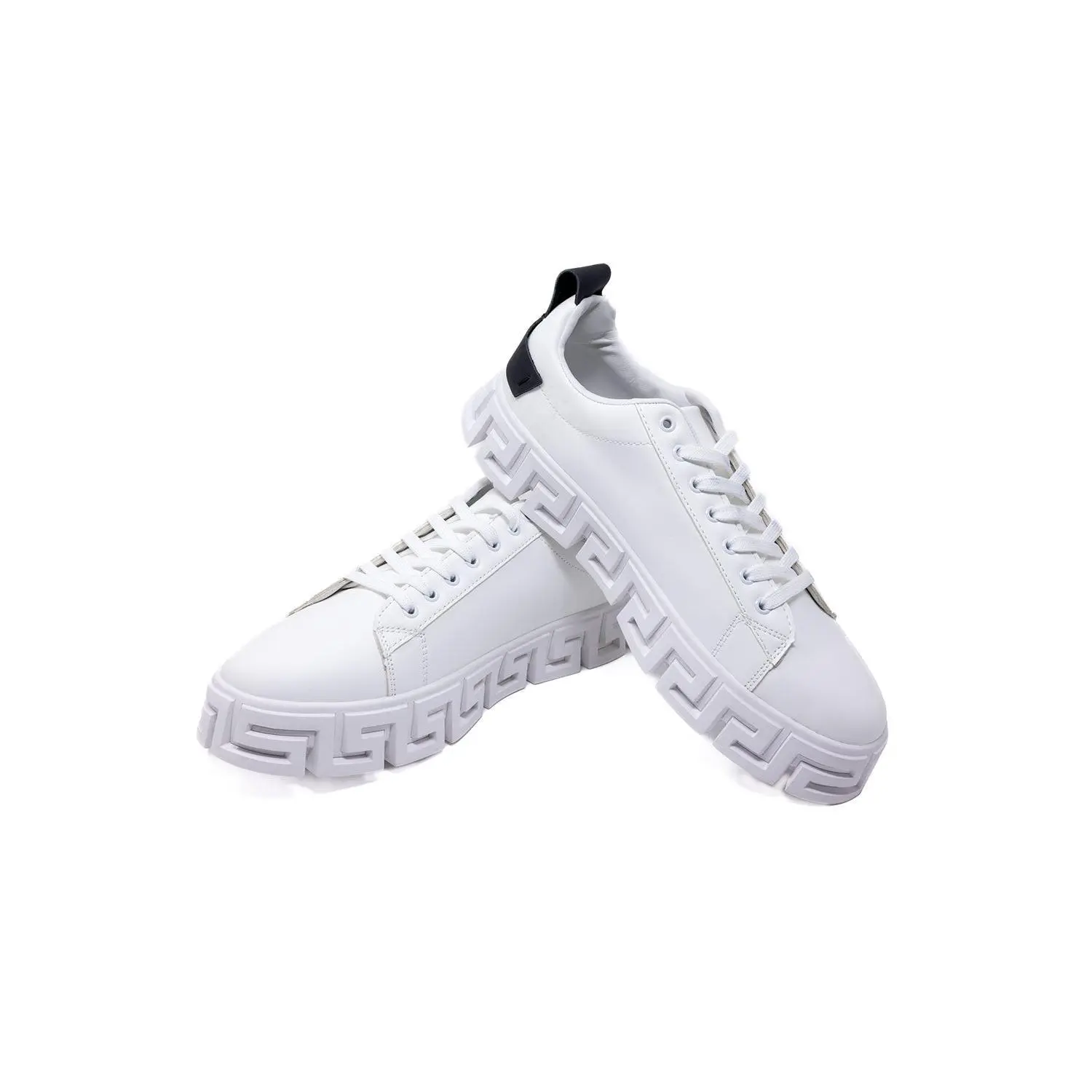 Nifty Pair Low Top Sneakers - White, Closed, Athletic Footwear for Boys, Ideal for Training and Running