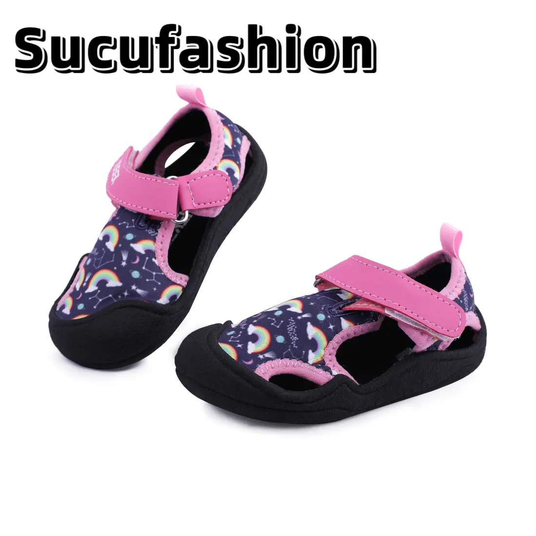 【2024 NEW】Kids Water Shoes Girls Boys Outdoor Quick Dry Barefoot Aqua Socks for Toddler Sport Beach Swim Surf