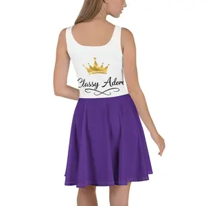Classy Adore “She Reigns” Skater Dress