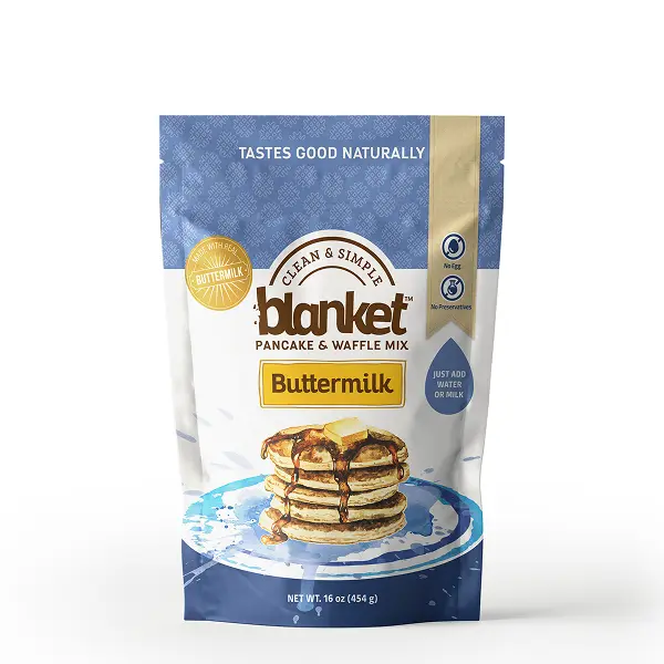 Buttermilk Pancake & Waffle Mix  – Just Add Water, No Preservatives – Clean Breakfast Staple with Homestyle Taste – Non-GMO, Comfort Food Classic – 16 oz (1 Pack)