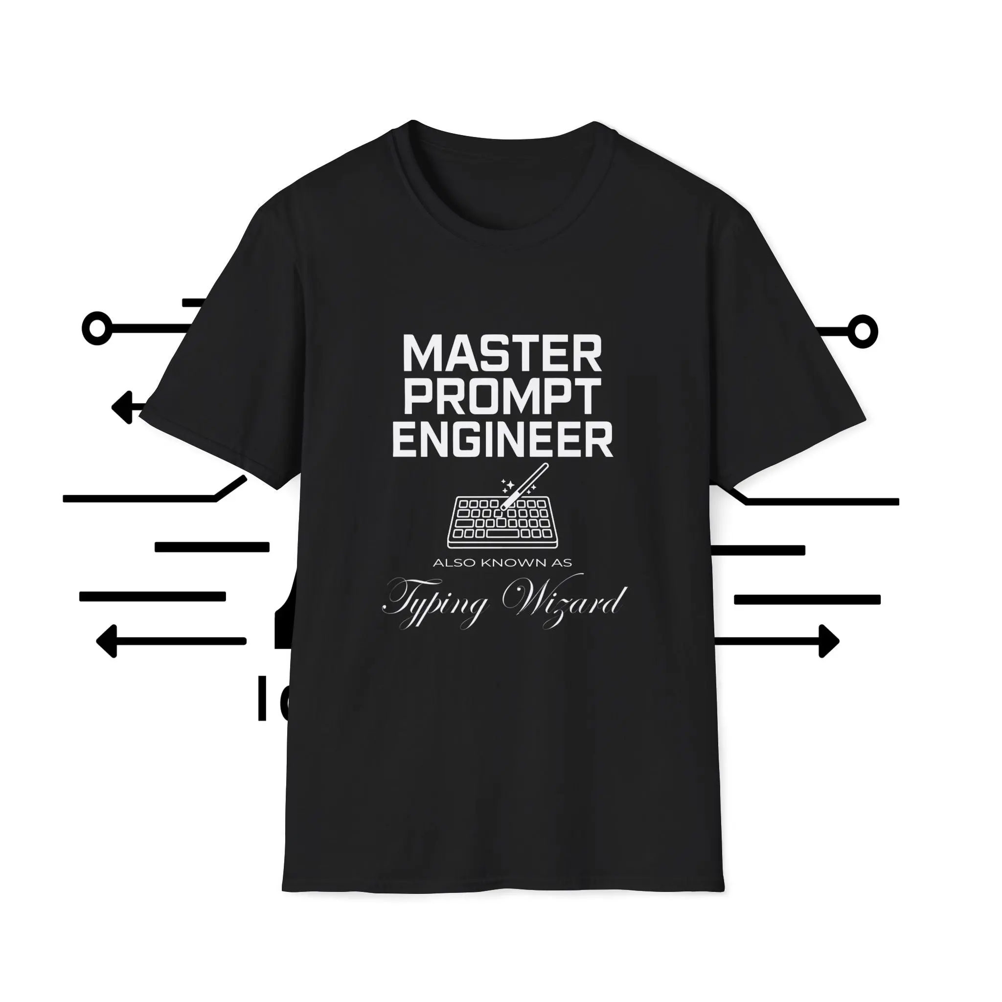Professional Prompt Engineer T-Shirt AI Master Unisex Heavy Cotton Tee