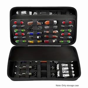 Knife Display Case for 66+ Pocket Knives. Folding Knife Holder Storage Organizer for Outdoor for EDC Mini Knife (Box Only)