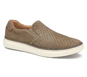 Johnston & Murphy Mcguffey 2 Woven Nubuck Leather Slip-On