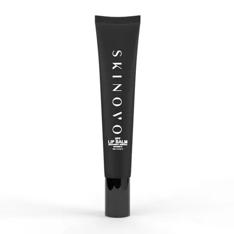 Spearmint Hydrating SPF Lip Balm - Glossy Daily Skincare Treatment with Antioxidant Boost, Beeswax for Soft Lips, Hydrating Glossy Balm