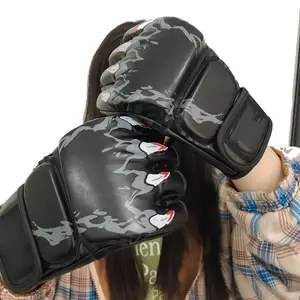 Half-Finger Boxing Gloves, Professional Training Gloves for Taekwondo, Mma, Ufc Gloves, Thick Durable Wear-Resistant, Practical Training Gloves, Boxing Equipment