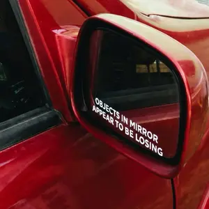 Objects in Mirror Appear Losing Funny Car Decal | Bumper Sticker | Rear Window Vinyl Sticker | Bold Text Car Decal | Funny Driver Sticker | Truck Decal | Permanent Vinyl | 4x1"