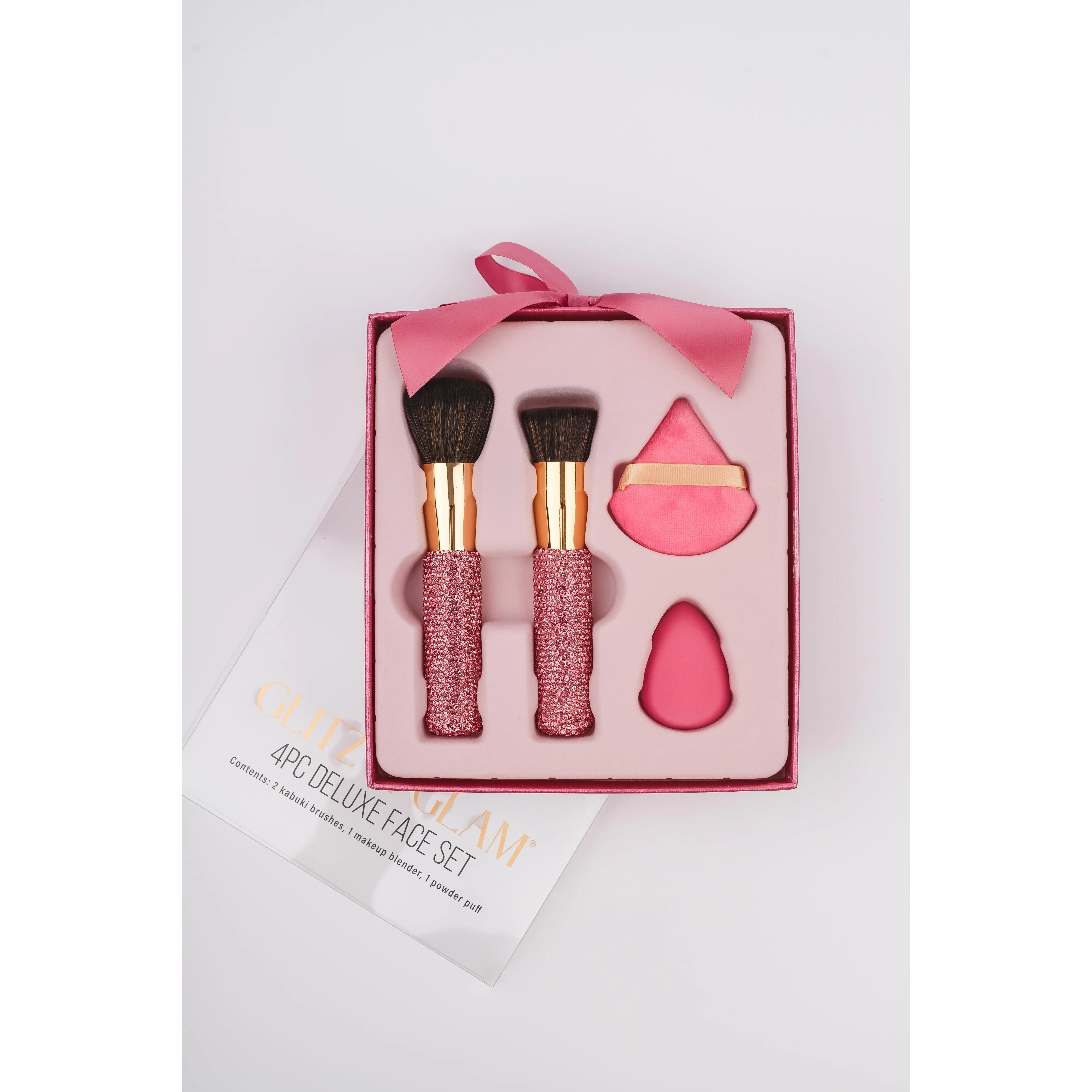 Ruby Pink Glitz & Glam |4pc Deluxe Face Set | GG18752