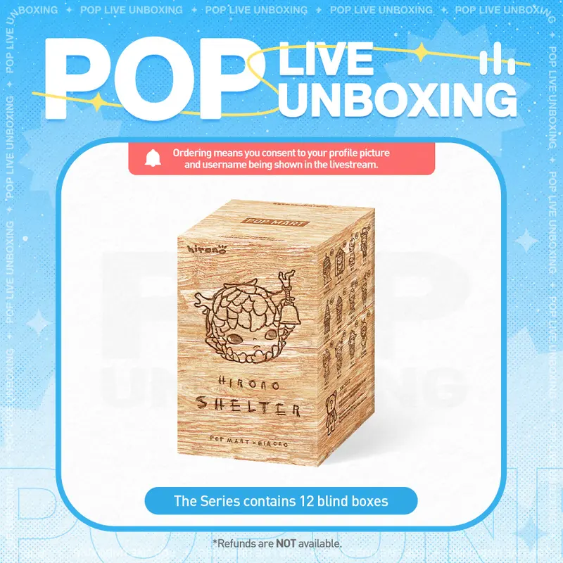 【POP NOW】POP MART Hirono Shelter Series Figures, Blind Box, Mystery Box