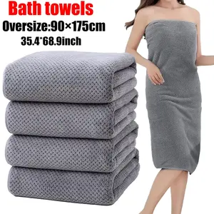 Large Bath Towels-35.4×68.9inch,2/4Pack Oversized Shower Towels - Light Weight, Dries faster, Super Soft, Ultra Absorbent Towels for Bathroom Set