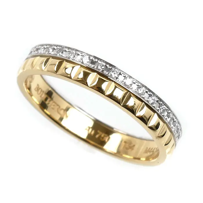 Boucheron Quatre Radiant Au750 Ring Size 14