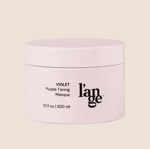 L'ANGE HAIR- Violet Purple Toning Treatment with Keratin & Borage Seed Oil, Youth-Focused for Shine, Neutralizing Brassy Hues in Blonde, Platinum, Gray Locks