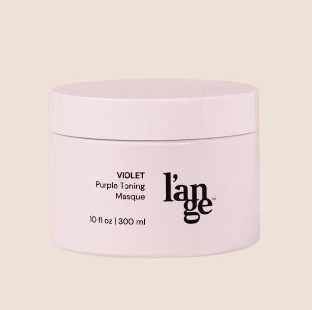 L'ANGE HAIR- Violet Purple Toning Treatment with Keratin & Borage Seed Oil, Youth-Focused for Shine, Neutralizing Brassy Hues in Blonde, Platinum, Gray Locks