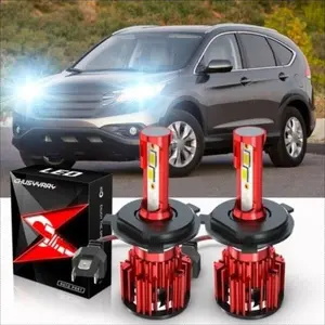 For Honda CR-V CRV 2007-2014 LED Headlight Bulbs H4 9003 Hi/Lo Beam White 6000K Car Accessories Convenient Mini Size