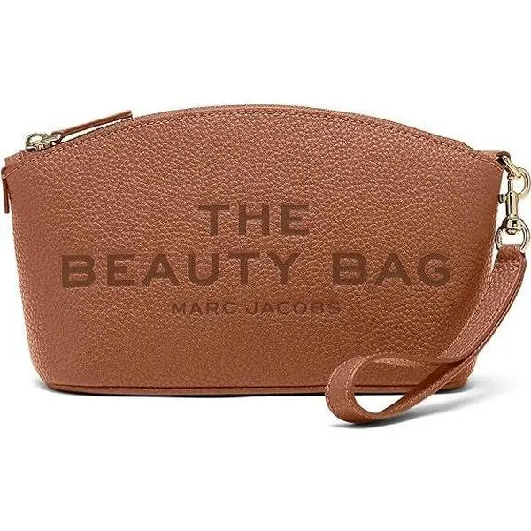 Marc Jacobs The Leather Beauty Bag - Argan Oil 2R4SCP003S02-212