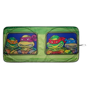 Teenage Mutant Ninja Turtles Sunshade for Car Windshield | 64 x 32 Inches