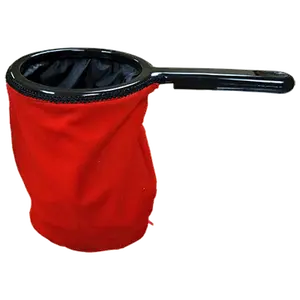 Change Bag Velvet with Zipper (Red) by Bazar de Magia - Trick