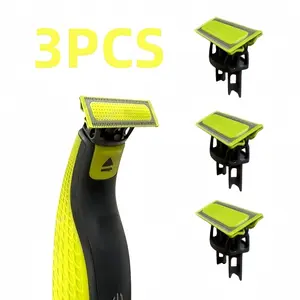 Electric Razor Blade Head and Trimmer Replacement Blades, Compatible with Oneblade Small T Razor Heads Qp210/50 2523 2630 2527qp652