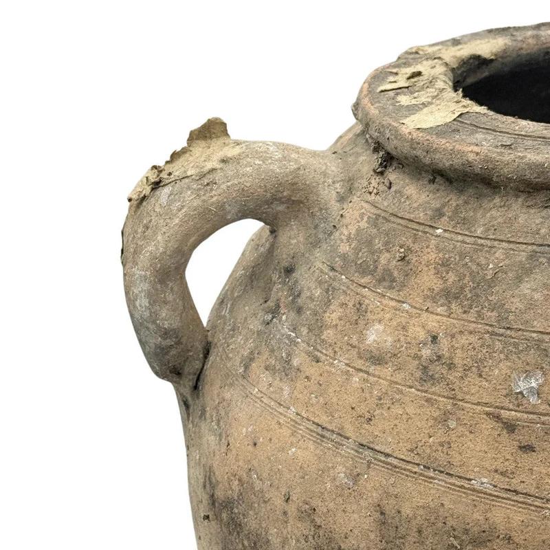 Antique Moroccan Terracotta Coastal Olive Jar