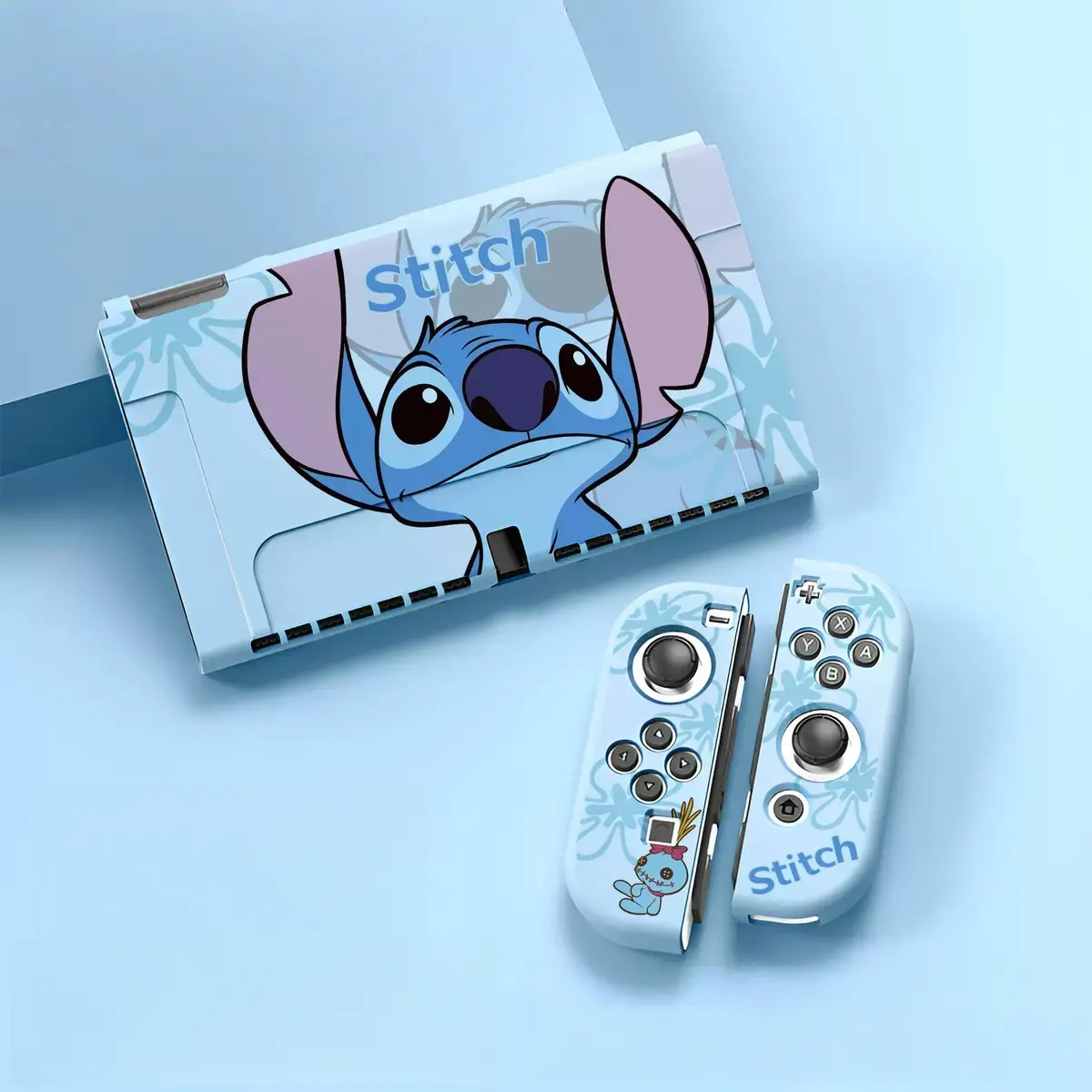 Stitch Switch Protective Case - Disney's Stitch Design for Nintendo Switch - Durable and Stylish Protection