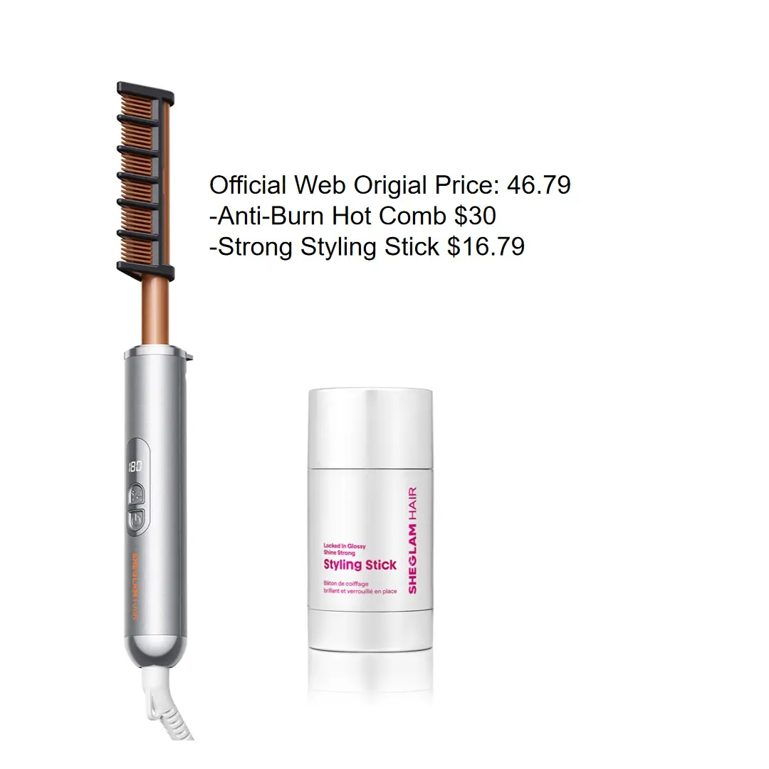 Hot Comb +Strong Styling Stick-30g