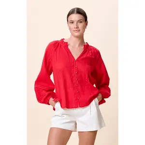 Cleobella Alicia Blouse in Gogi Berry