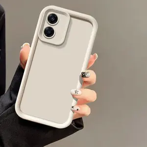 For Motorola Moto G04s & Moto E14 Phone Case Cover, Anti-Drop Luxury Candy Matte Soft Shell, Durable Protection, Slim Design, Fashionable Accessory