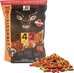 Herron Outdoors Inc Persimmon 4-4-2 Deer Feral Hog Game Feed Attractant