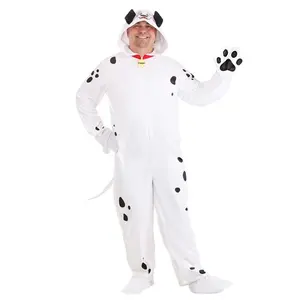 Plus Size 101 Dalmatians Pongo Adult Costume Onesie (© Disney)