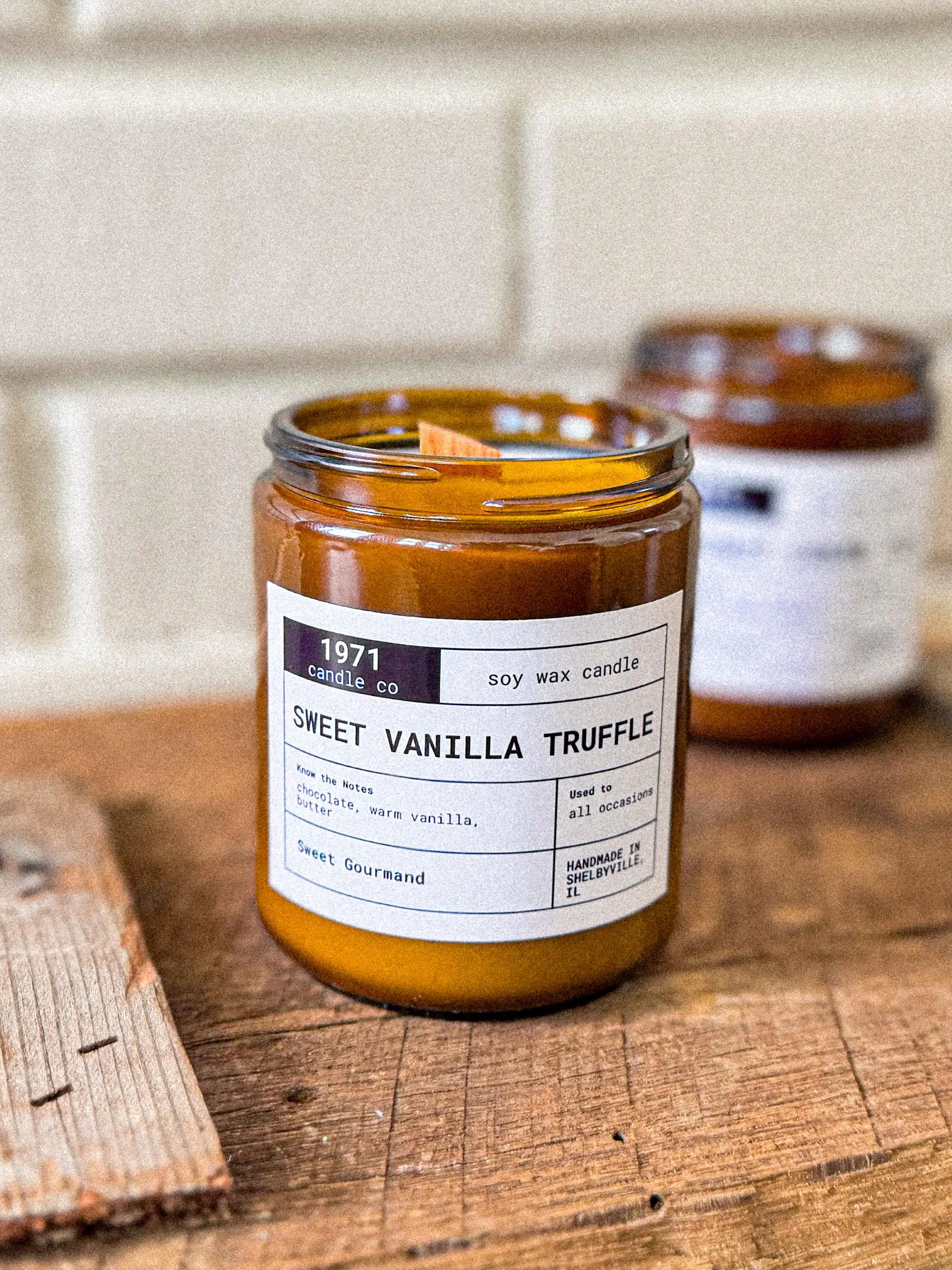 Sweet Vanilla Truffle Candle or Wax Melts