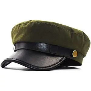 Classic Chauffeur Hat for Men Women Unisex Captain Sailor Hat Newsboy Cap Costume Hats