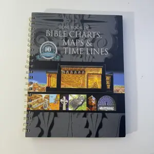 Rose Book of Bible Charts Maps & Time Lines 10th Anniversary Edition with 200 Full-Color Resources 30 New Pages 6 Key Topics Updated Content Easy-to-Use Format for Bible Study cute cartoon design