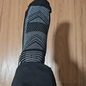 IRAMY Compression Ankle Support Socks Coolmax Wicking Cushioned Athletic Plantar Fasciitis Relief Men Women 6 Pairs