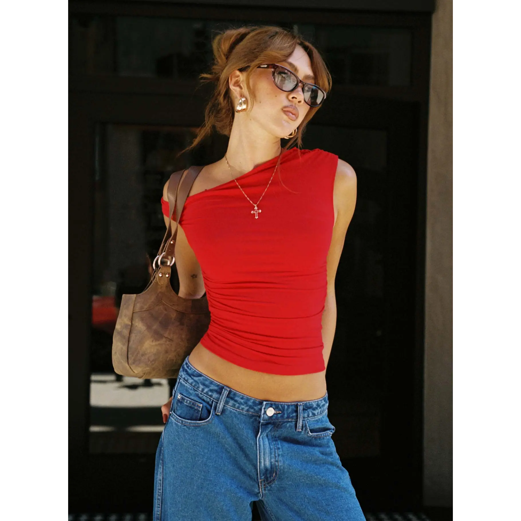 Beller Top Red