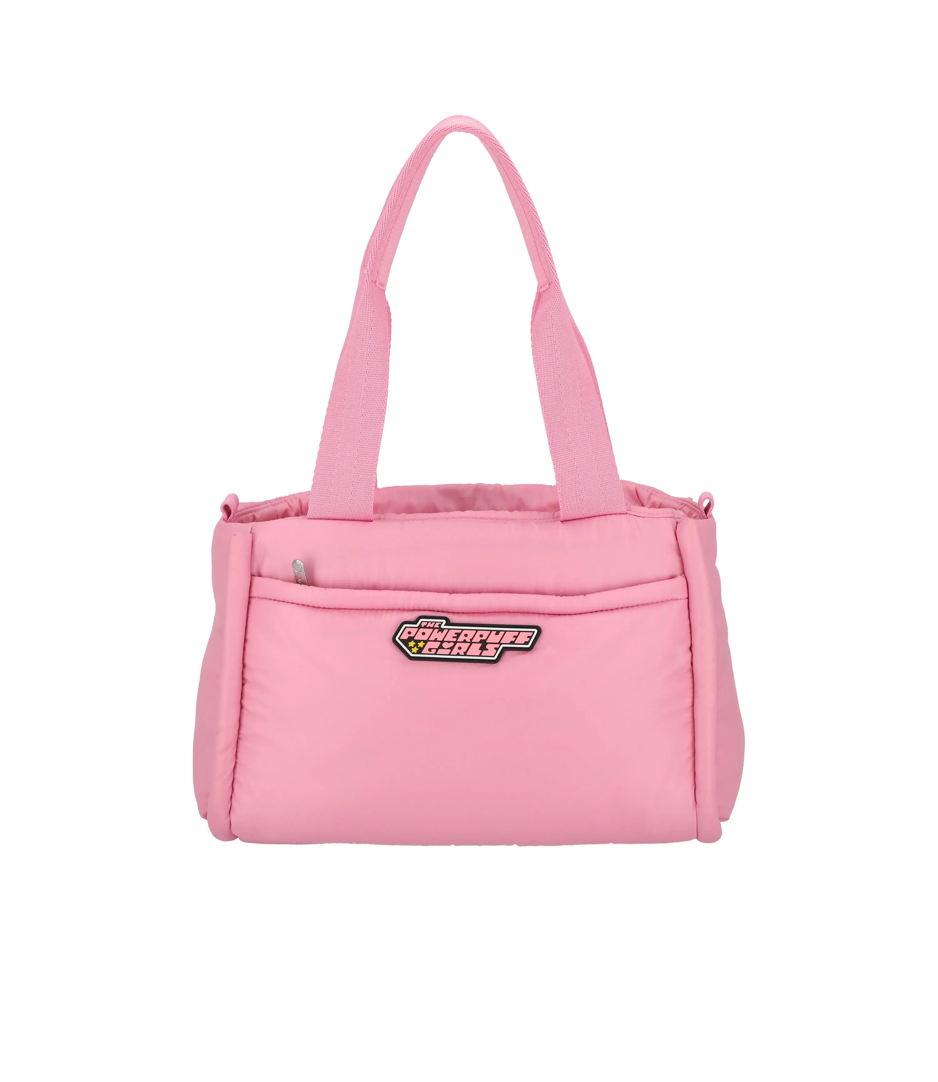 Puffy Top Handle Tote