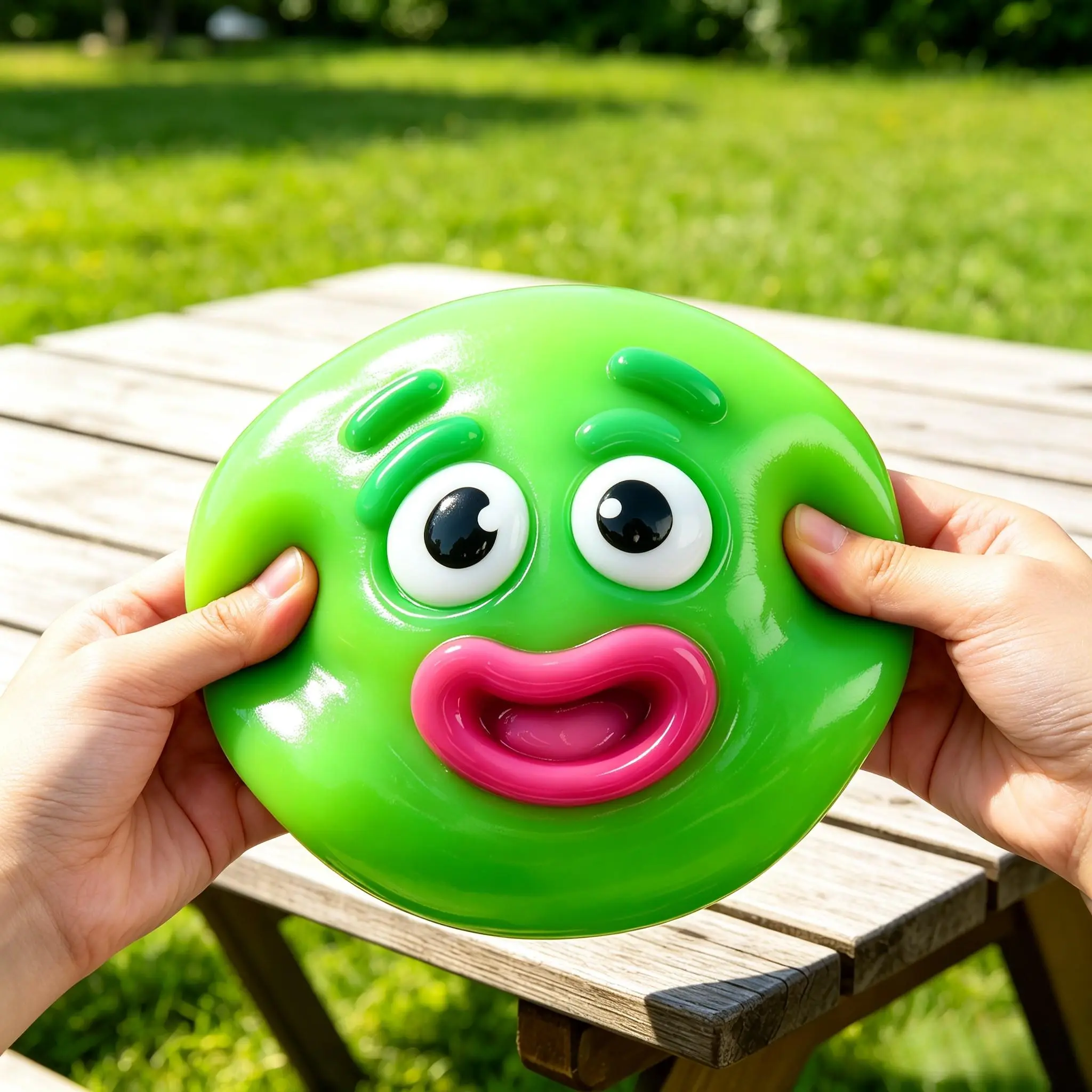 Unisex Soft TPR Puppy Face-Swap Squishy Stress Ball - Slow Rebound Pocket-Size Fidget Squeeze Toy, Sensory Vent Squishies, Office Decompression Tool, Mood-Calming Gift Cube for Kids & Adults