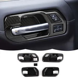 For 2019-2022 Chevrolet Silverado/ GMC SIERRA 4-Door Interior Door Handle Bowl Cover Trim car accessory auto decoration decoration kit durable interior accessory vehicle decor accessory design accessory