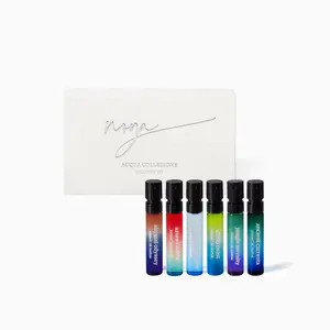 Acqua Collezione Discovery Set Extrait De Parfum 6 x 2ml by House of Noya - Fresh Aquatic Discovery Set (Ocean’s Luminescence, Ancient Currents, Abyssal Odyssey, Azure Reverie, Jungle Serenity, Citrus Coast)