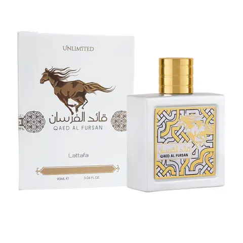 Lattafa Perfumes Qaed Al Fursan Unlimited For Women EDP 90 ml By Lattafa Long Lasting Vanilla Floral Perfume For Women Scent Aroma Fragrance
