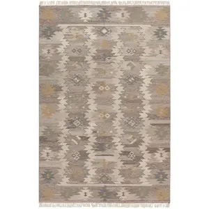 Brady Beige Wool Carpet - Clearance