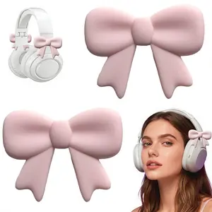 Silicone Butterfly Earphone Accessories Set, Cute Clip-On Design, Detachable Decoration for Women Girls Gamers, Perfect Birthday Gift