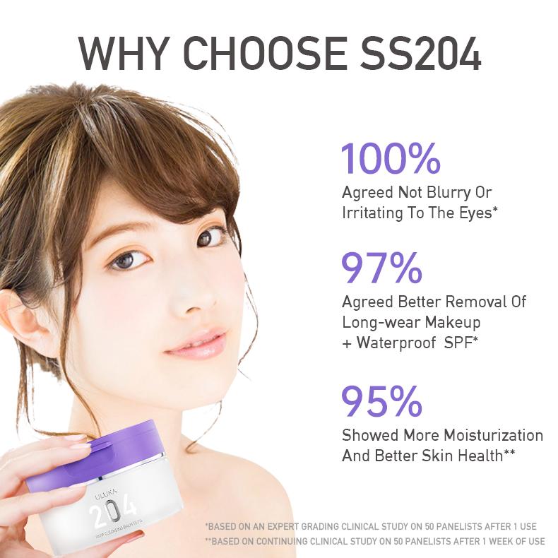 ULUKA SS204 Perilla Deep Cleansing Balm｜Daily Nourishing Glass Skin Makeup Remover Hydrating Moisture