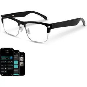AI Glasses for Men Women,  by ChatGPT, AI Real-time Translation, Translator Glasses with Speaker,No Subscription, Glasses for Work Travel-