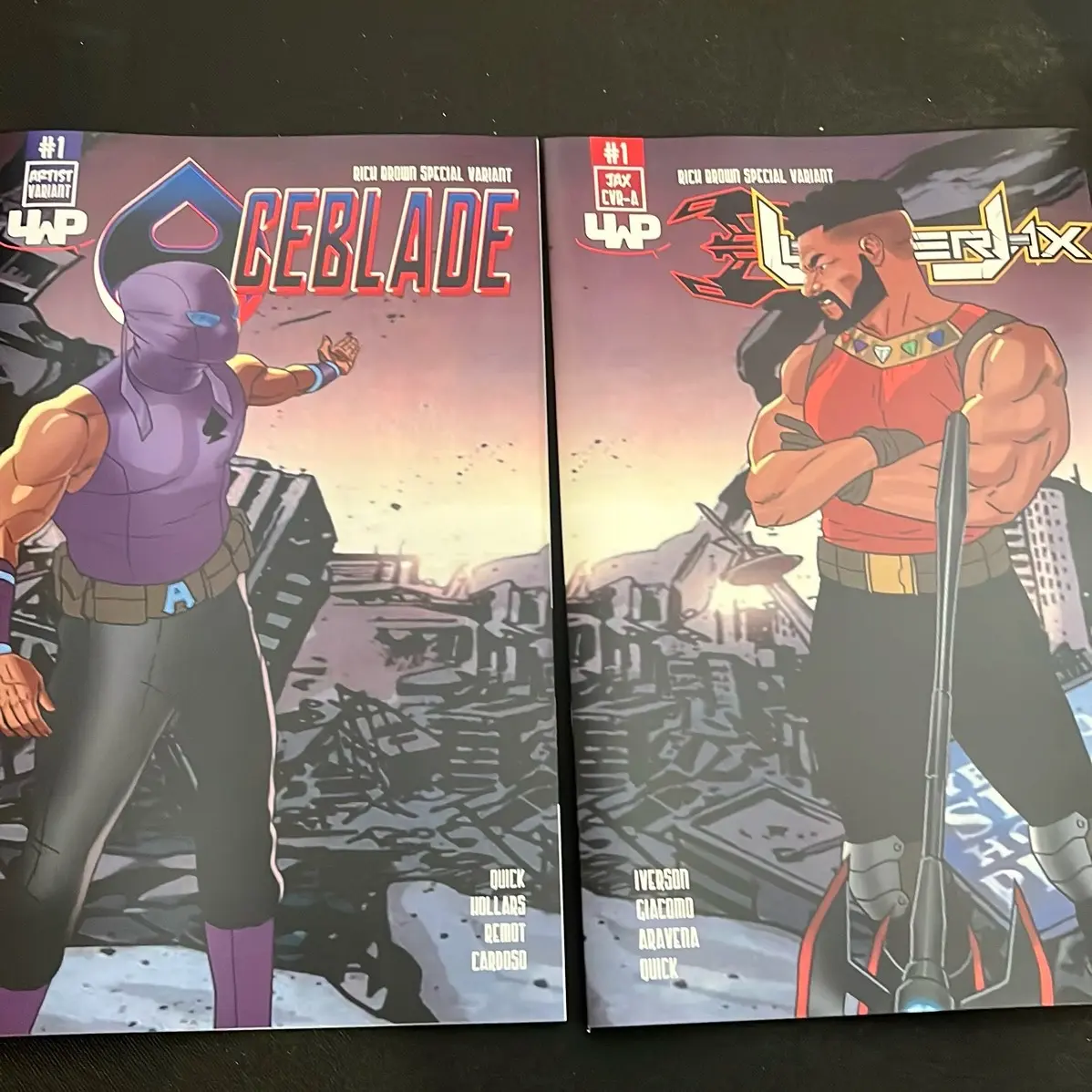 LumberJax/Aceblade Election Bundle with Limited Edition Variant Cover by Rich Brown