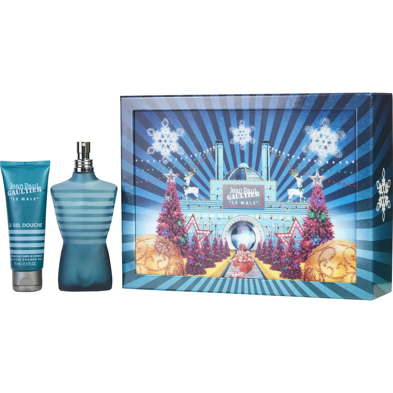 Jean Paul Gaultier Set-Edt Spray 4.2 Oz & All Over Shower Gel 2.5 Oz For Men