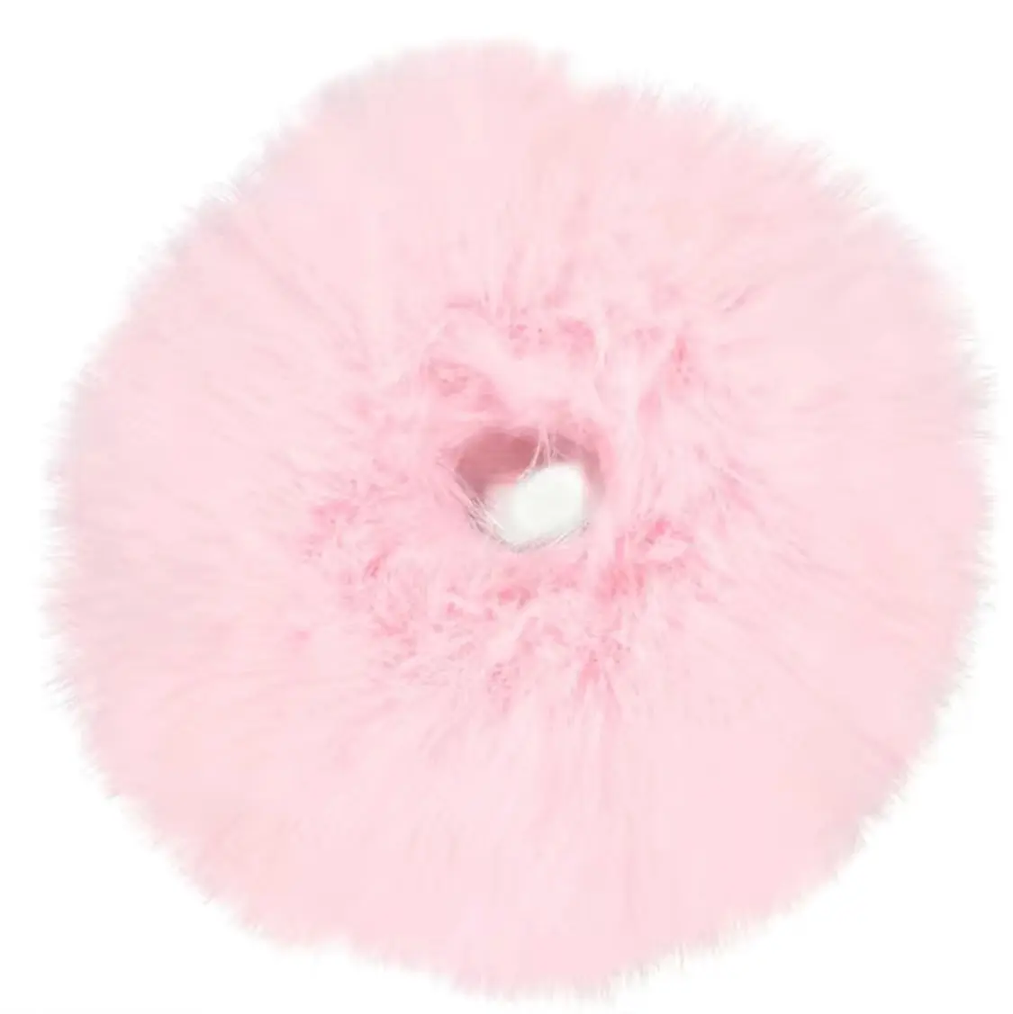 Faux Rabbit Fur Hair Scrunchie - Multiple Colors