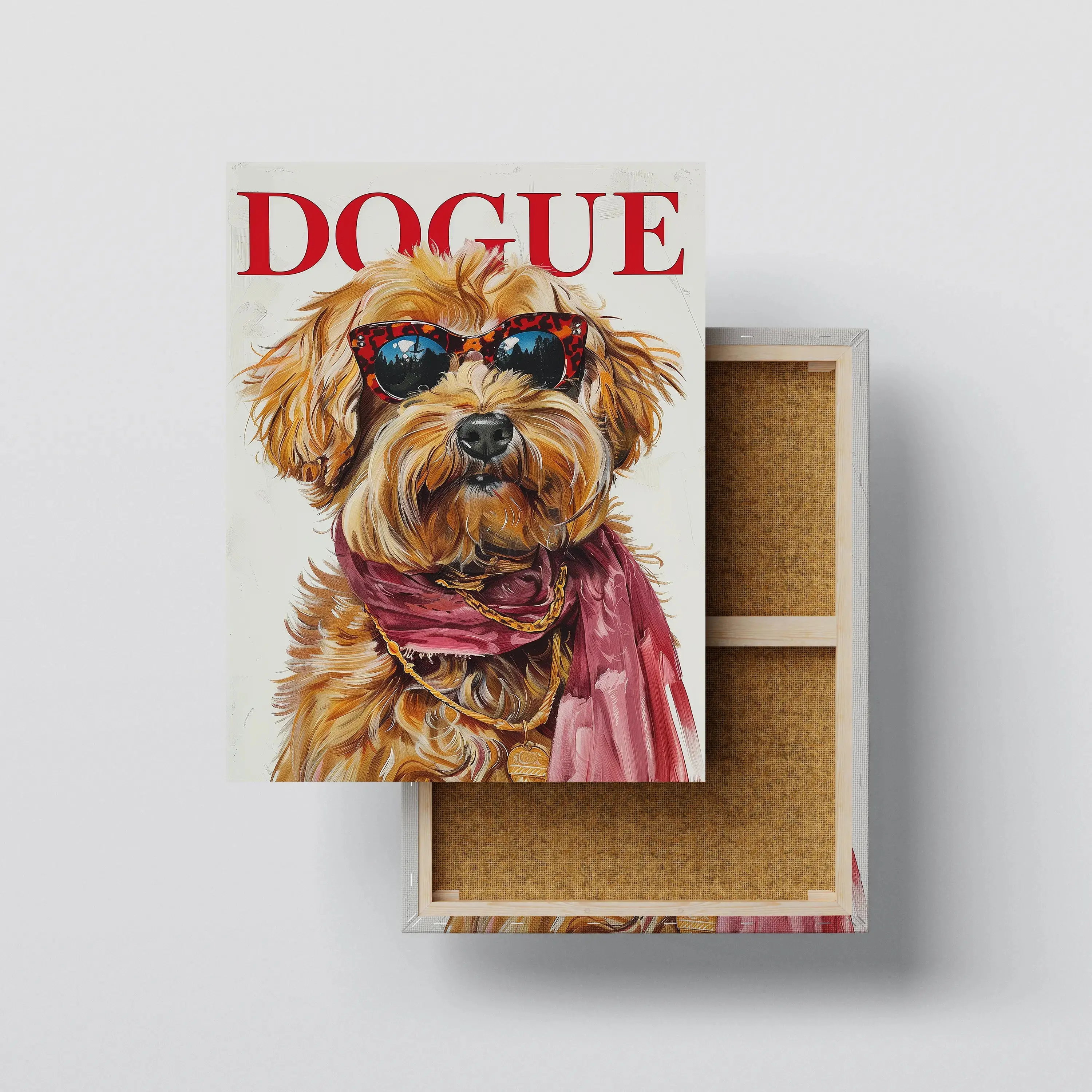 Luxury Pet Portrait Canvas
